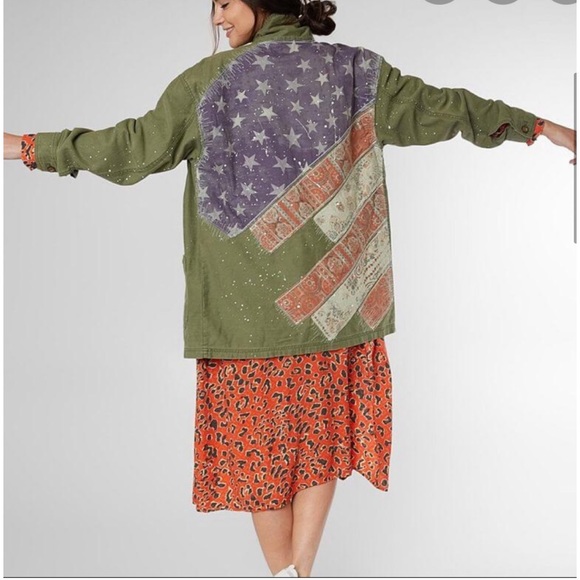 Free People Spruce Military Jacket - Picture 5 of 10